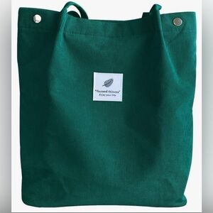 Women’s tote bag corduroy light weight